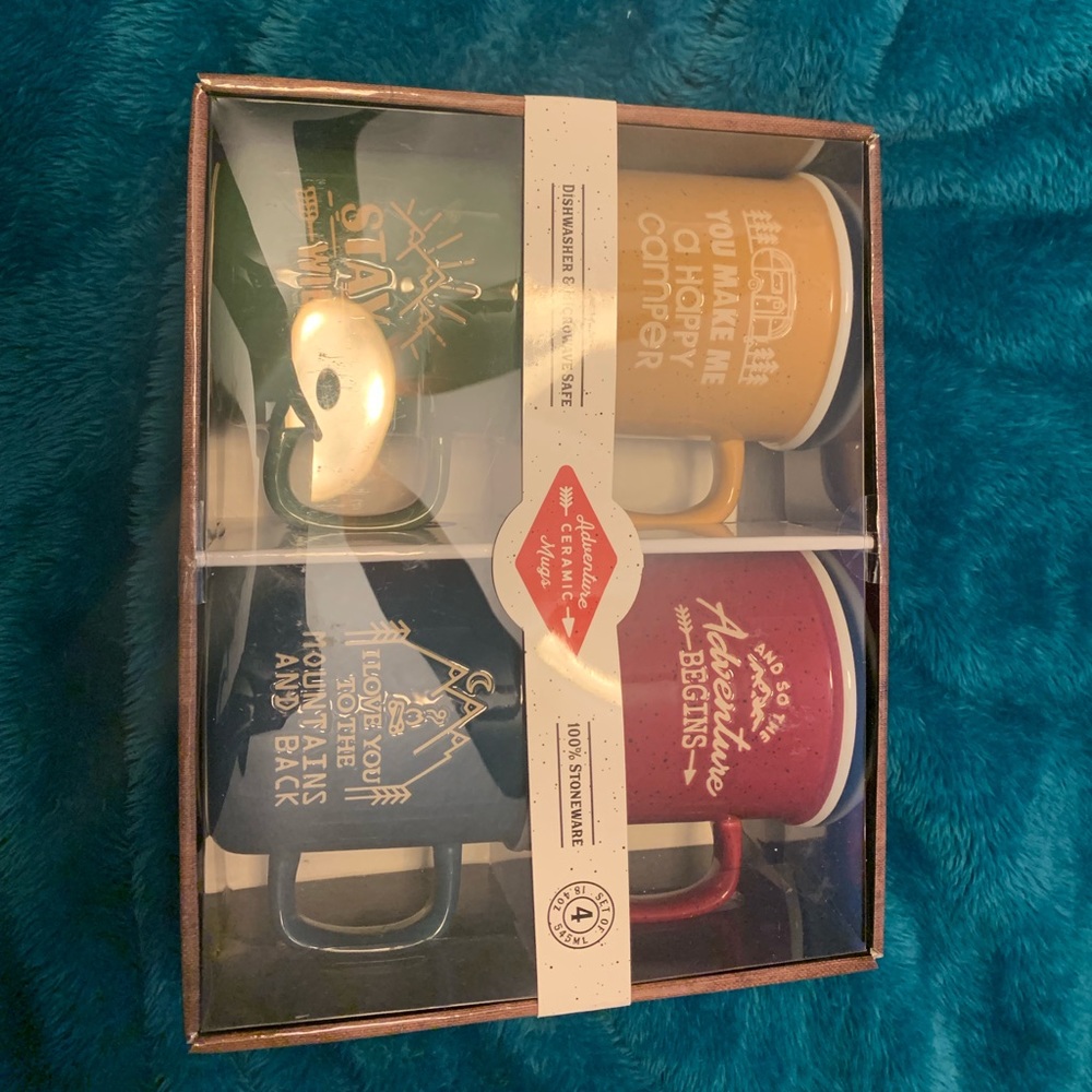 set of 4 mugs